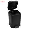 3L Stainless Steel Square Pedal Bin with Soft Close Bathroom/bedroom/office Device High Quality Trash Can with Foot Pedal Dustbin Pedal Bin Garbage Can