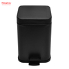 Bathroom/bedroom/office 3L Stainless Steel Square Pedal Bin with Soft Close Device High Quality Trash Can with Foot Pedal Dustbin Pedal Bin Garbage Can