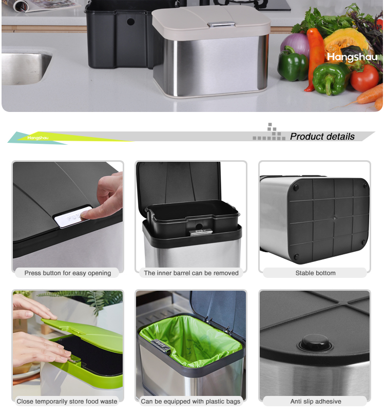 trash can kitchen