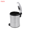 5L Office And Kitchen Use Waste Bins Genre Dustbin Garbage Can Stainless Steel Household Bathroom Inner Bucket Trash Bin with Step Pedal for 