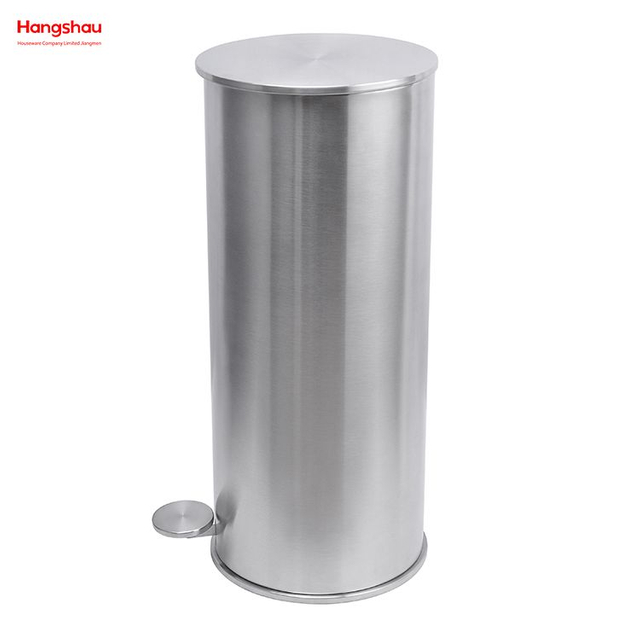 20L Metal Morden Style Dustbin Kitchen Garbage Can Household Dust Bins For Indoor Trash Can Powder Coating Pedal Waste Bin Bathroom Trash Can 