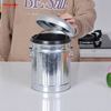 Stainless Steel Kitchen Compost Bin Countertop Table Garbage Container Odor-free Compost Bin