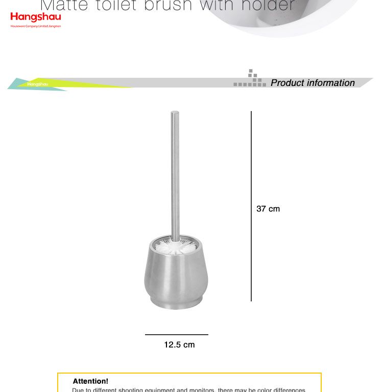 stainless steel toilet brush