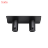 Two Hooks Stainless Steel Sticky Hook Adhesive Wall Hanging Hook with Dual Adhesive Tape Bathroom Metal Hooks for Wall