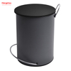 3L Household Plastic Foot Pedal Dust Bins Patent Design Pedal Waste Bin For Indoor Trash Can Bathroom Trash Can Simple Dustbin Garbage Can