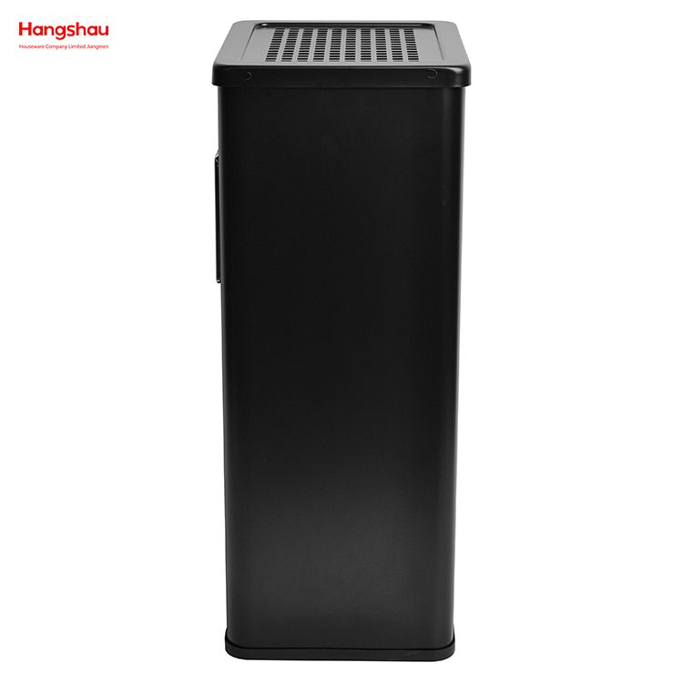 30L Ashtrays in Public Places Waste Bins Smoking Stainless Steel Trash Can Area Trash Can Rectangle Wholesale Square Ashtray Dustbin With An Ashtray In The Hotel Lobby 