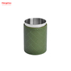 Stainless Steel Complete Bathroom Lotion Bottle Dispenser Foam Pump Soap Bottle Synthetic Leather Bathroom Accessories Luxury Artificial Leather Decorate Set 
