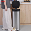 Hotel Bedroom Trash Can Hot Selling 30l Stainless Steel Rubbish Bin With Pedal Feature For Kitchen Storage