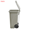 120L Big Trash Can With Square Waste Bin Square Dust Can Wheelie Bin Residential Trash Cans Ecofriendly Trash Bins For Parks 
