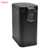 5L Household Square Bathroom Trash Can For Indoor Trash Can Metal Powder Coating Waste Bin Dust Bins Pedal Morden Style Dustbin Garbage Can
