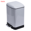 6L Iron Bin Metal Small Trash Can Garbage Container Bin For Bathrooms Kitchens Home Offices DustBins