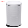 20L Kitchen Garbage Can Household Dust Bins For Indoor Trash Can Powder Coating Pedal Waste Bin Bathroom Trash Can Metal Morden Style Dustbin 