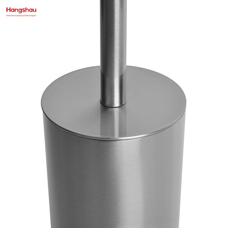 Matte with Anti-fingerprint Bathroom Stainless Steel Toilet Brush Holder Matte Toilet Cleaning Brush Holder Wc Clean Brush Holder