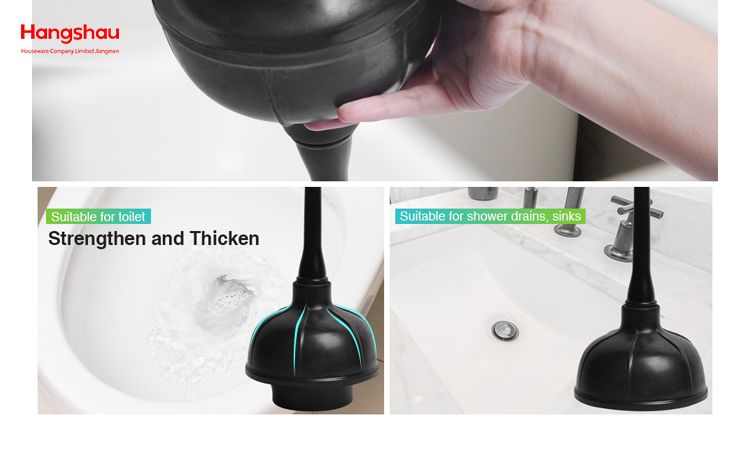 Economical Toilet Brush And Plunger Set