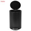 Bathroom Trash Can Household Dust Bins Indoor Trash Can Powder Coating Pedal Waste Bin Kitchen Garbage Can Metal Morden Style Dustbin