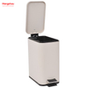 Kitchen Hotel Office Trash Can Iron Rectangular Pedal Bin Hotel Dust Bin Foot Pedal Dustbin With Rubbish Bin Garbage