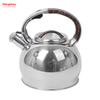 Wholesale Custom Arabic Camping Hotel Stove Top Pour Over Pot Water Coffee Stainless Steel Whistling Tea Kettle Heating Burn Water Kettle 