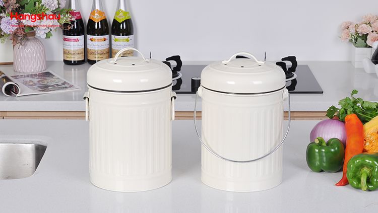 Stainless Steel Compost Bin