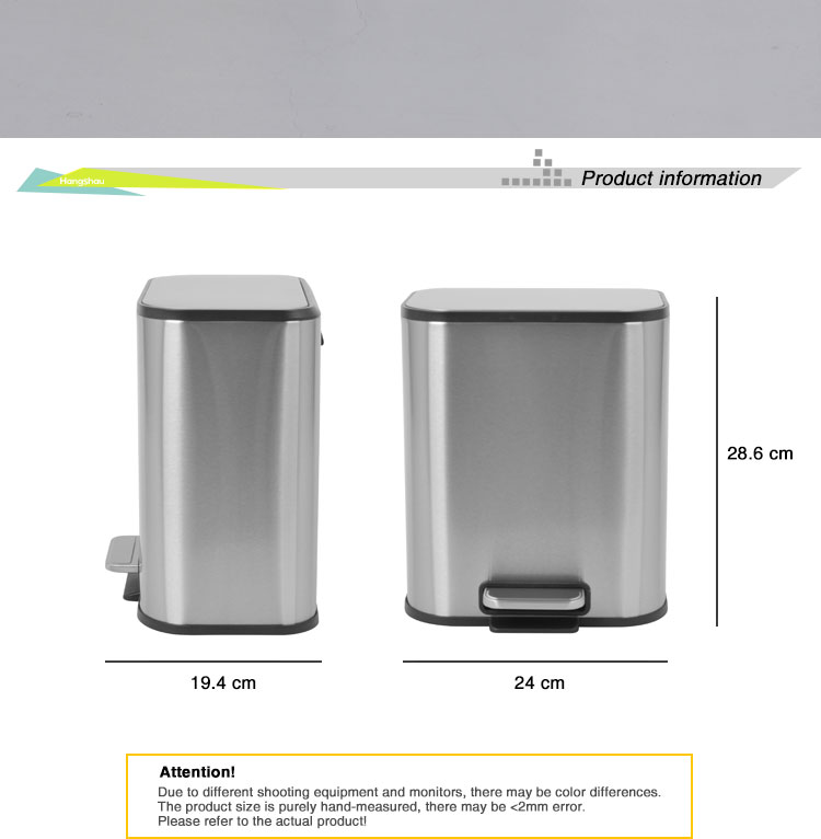 Hotel Dual Garbage Can