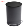 3L Household Plastic Foot Pedal Dust Bins Patent Design Pedal Waste Bin For Indoor Trash Can Bathroom Trash Can Simple Dustbin Garbage Can
