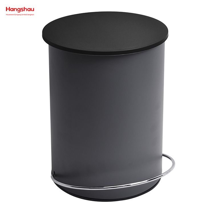 3L Household Plastic Foot Pedal Dust Bins Patent Design Pedal Waste Bin For Indoor Trash Can Bathroom Trash Can Simple Dustbin Garbage Can