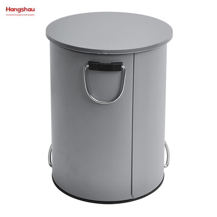 3L Household Pedal Waste Bin For Indoor Trash Can Bathroom Trash Can Morden Style Dustbin Garbage Can Plastic Simple Foot Pedal Dust Bins Patent Design 