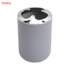 Plastic Bathroom Lotion Bottle Dispenser Foam Pump Soap Bottle Complete Bathroom Plastic Trash Can Toilet Brush Accessories Luxury Set 