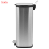 Hotel Bedroom Trash Can Hot Selling 30l Stainless Steel Rubbish Bin With Pedal Feature For Kitchen Storage