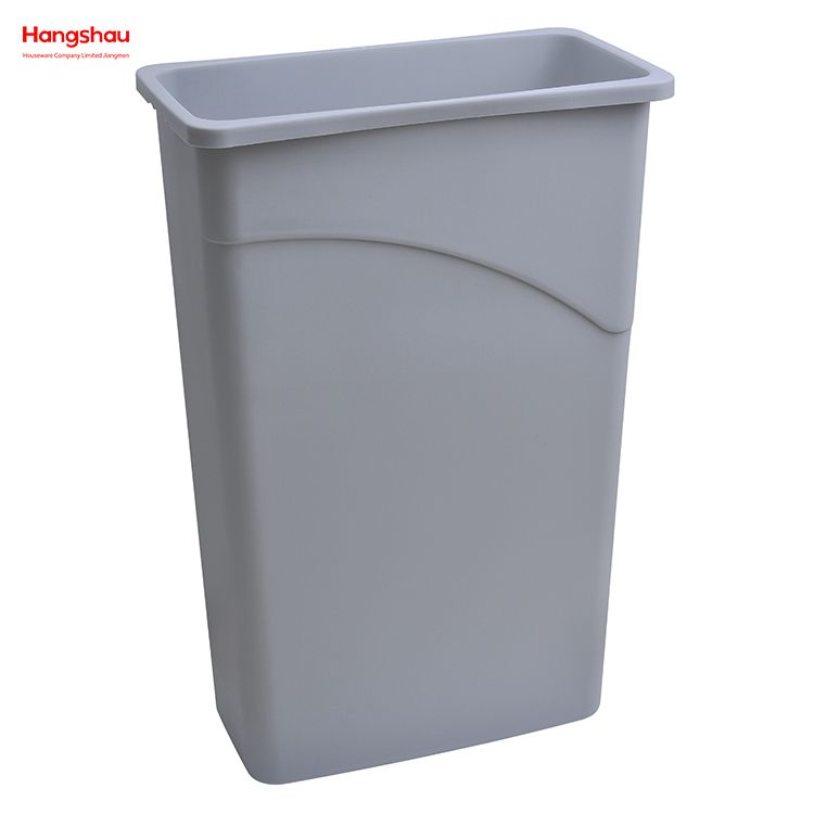 90L Large Plastic Garbage Bin Open Top Trash Bin