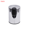 3L Bathroom Mirror Pedal Bin Stainless Steel Trash Can Polishing Household Polish Round Kitchen Waste Bins 