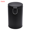 7L Dust Bins For Indoor Trash Can Powder Coating Household Pedal Waste Bin Bathroom Trash Can Metal Morden Style Dustbin Garbage Can 