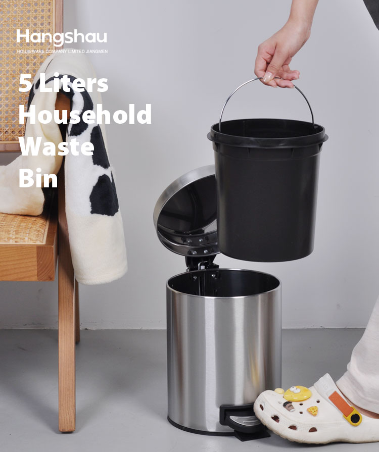 Stainless Steel Waste Bin