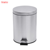 5L Stainless Steel Household Bathroom Inner Bucket Trash Bin with Step Pedal for Office And Kitchen Use Waste Bins Genre Dustbin Garbage Can