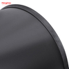 90L Hotel Square Outdoor Garden Waste Bin Trash Can Black Pop Up Open Top Waste Trash Bin