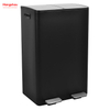 60 Liters Garbage Sorting Kitchen Waste Outdoor Stainless Steel Trash Can