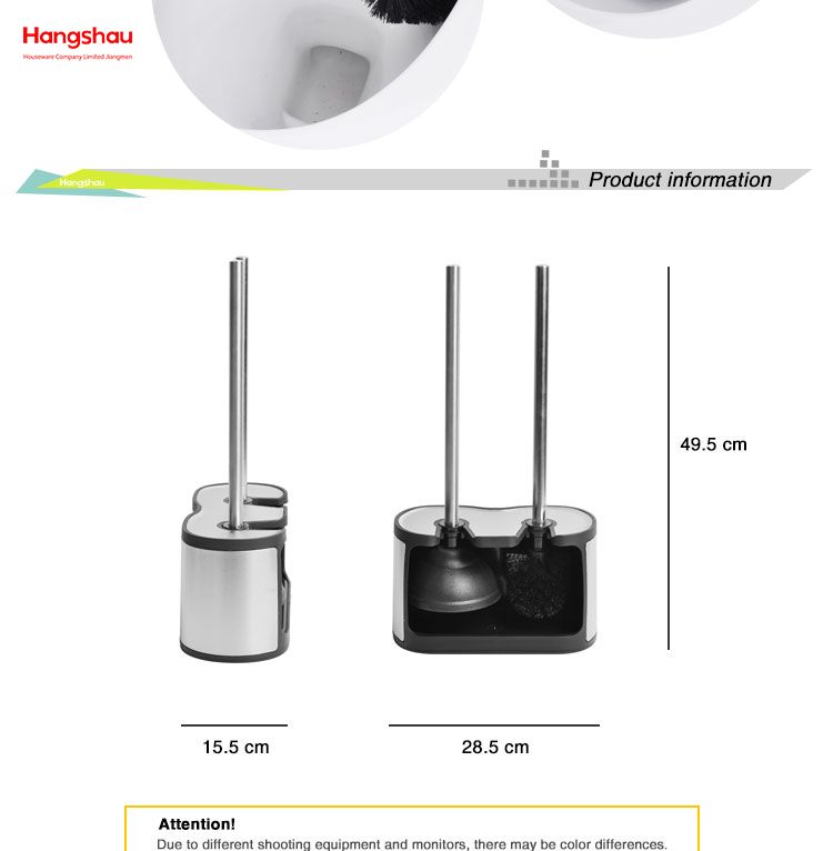 stainless steel toilet brush Plunger
