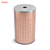 Metal Dirty Clothes Laundry Basket Large Laundry Basket with Lid Washing Storage Home Storage Basket Laundry Hamper