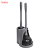 Toilet Plunger And Brush Economical Toilet Brush And Plunger Set Combo With 2 In 1 Toilet Bowl Brush Plunger Set With Holder 