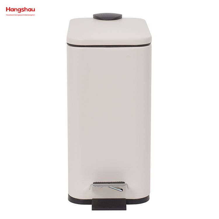Kitchen Hotel Office Trash Can Iron Rectangular Pedal Bin Hotel Dust Bin Foot Pedal Dustbin With Rubbish Bin Garbage