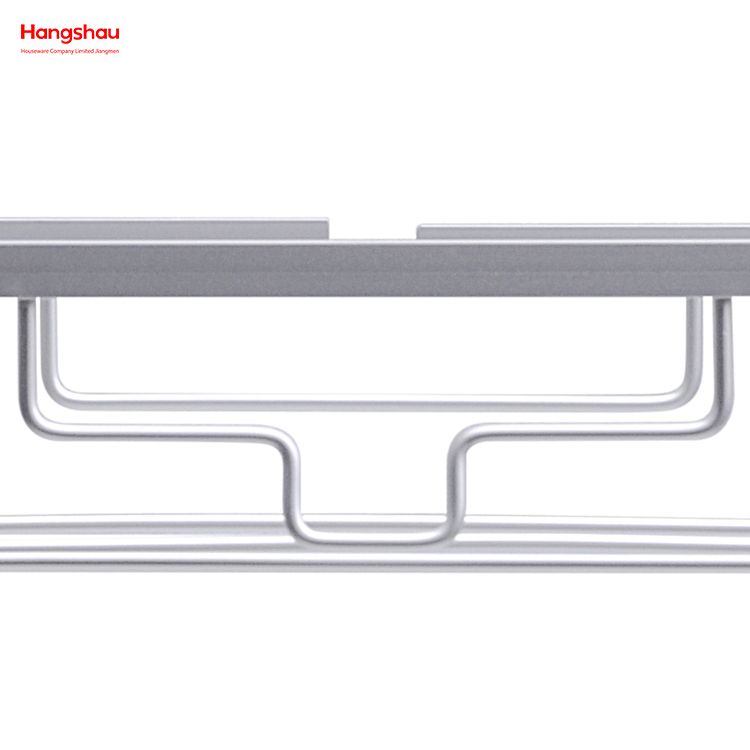 Bathroom Aluminum Hanger Bathroom Accessories Shower Caddy In Aluminum Bathroom Shelf Anti-rust Durable 3 Layer Wall Mounted Hanging Basket Wall Mounted 
