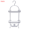 Shower Caddy Over The Door With Bathroom Aluminum Storage Rack 3-tier Shower Caddy Shelf Basket