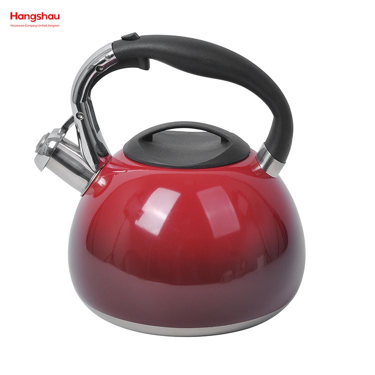 Tea Kettle Whistling Kettle For Home Painting Hot Water Tea Pot Stainless Steel Water Kettle 