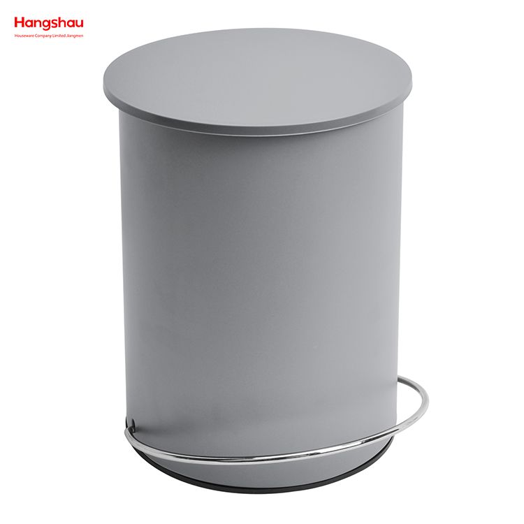 3L Household Pedal Waste Bin For Indoor Trash Can Bathroom Trash Can Morden Style Dustbin Garbage Can Plastic Simple Foot Pedal Dust Bins Patent Design 