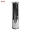 8L Smoking Area Trash Can Stainless Steel Polish Small Round Ashtray Dustbin Metal With An Ashtray In The Hotel LobbyTrash Can Ashtrays in Public Places Waste Bins 