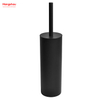 Matt Black Lacquer Spraying Household Bathroom Stainless Steel 304# Toilet Brush Holder Matte Toilet Cleaning Brush Holder Wc Clean Brush Holder