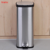 Hotel Bedroom Trash Can Hot Selling 30l Stainless Steel Rubbish Bin With Pedal Feature For Kitchen Storage