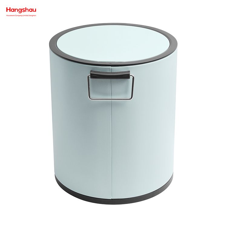 3L Bathroom Simple Dustbin Garbage Can Trash Can Bedroom Household Plastic Foot Pedal Dust Bins Office Pedal Waste Bin For Indoor Trash Can Small 
