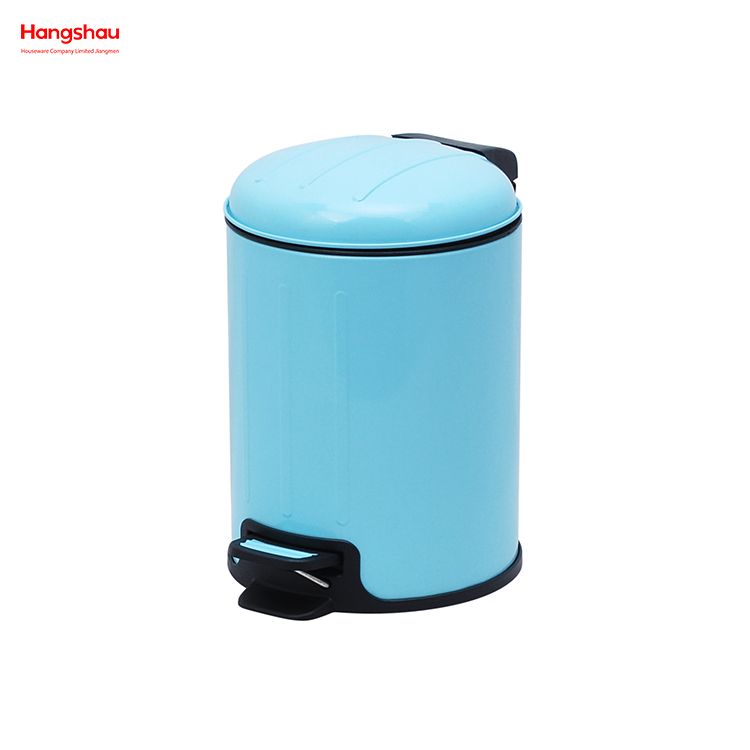 3L Bathroom Trash Can Household Pedal Waste Bin Foot Pedal Dust Bins For Indoor Trash Can Pedal Dustbin Garbage Can 