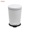 5L Metal Powder Coating Household Pedal Waste Bin Dust Bins Morden Style Dustbin Garbage Can For Indoor Trash Can Bathroom Trash Can