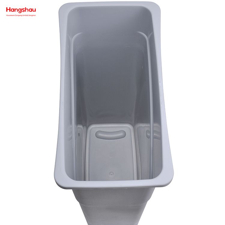 90L Large Plastic Garbage Bin Open Top Trash Bin